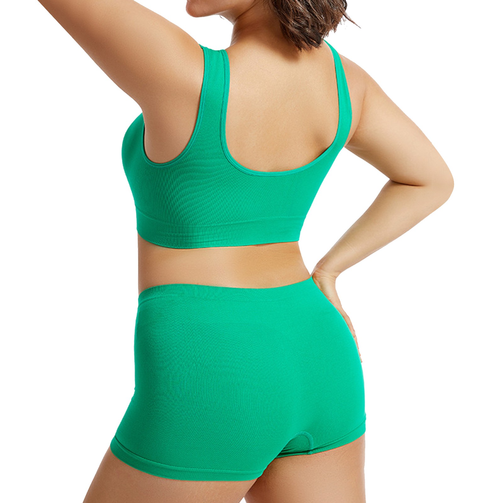 thumbnail image 5 of Conjunto de lencería floral de encaje para mujer - Dos piezas: sujetador y braguitas - Diseño sexy de poliéster - Ropa de dormir para la noche de bodas - Tallas S-XXXXXL, 5 of 5
